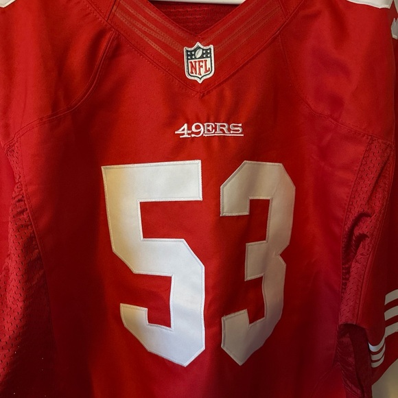 NFL Red and White Men's Jersey - Picture 2 of 5